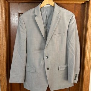 Calvin Klein grey suit